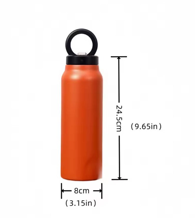 Magnetic Sports Water Bottle with Phone Holder – 24oz (750ml)